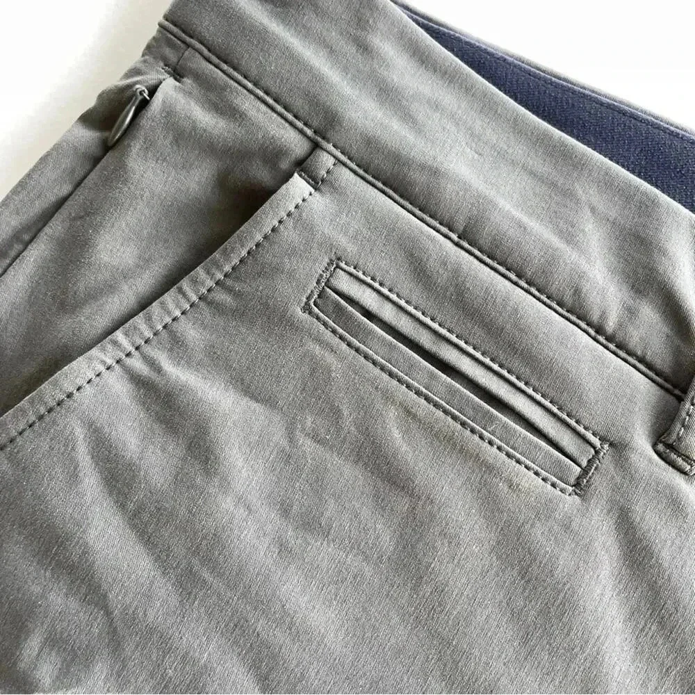 J crew 1040 athletic tapered tech pants Medford coal grey 36x32 NWT